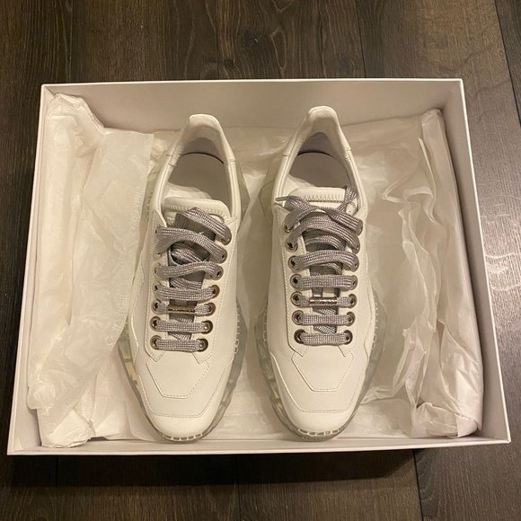 Jimmy Choo Diamond low-top Sneakers Brand New - Picture 5 of 5